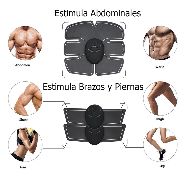Estimulador Electro Muscular 5 en 1